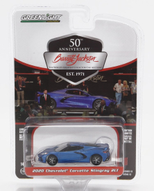 Greenlight Chevrolet Corvette Stingray 2020 1:64 Modrá