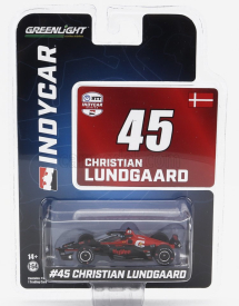 Greenlight Chevrolet Team Letterman Lanigan Racing N 45 Indianapolis Indy 500 Indycar Series 2023 Christian Lundgaard 1:64 Čierna červená