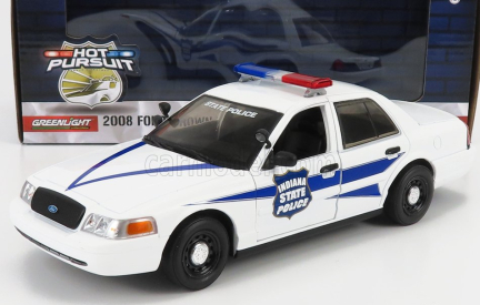 Greenlight Ford usa Crown Victoria Interceptor Indiana State Police 2008 1:24 Biela