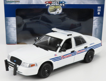 Greenlight Ford usa Crown Victoria Police Interceptor Detroit 2008 1:24 Biela