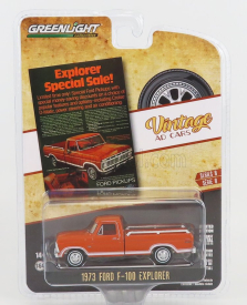 Greenlight Ford usa F-100 Pick-up Explorer 1973 1:64 svetlohnedý