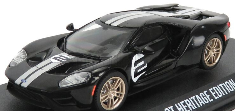 Greenlight Ford usa Gt N 2 Heritage Edition 2019 1:43 Black Silver