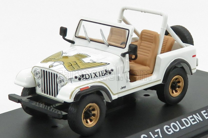 Greenlight Jeep Cj-7 Dixie Open 1979 - Look-a-like - The Dukes Of Hazzard 1:43 White