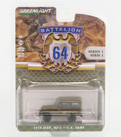 Greenlight Jeep Dj-5 Usa Army 1970 1:64 Vojenská zelená