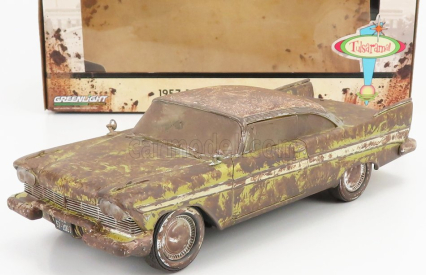 Greenlight Plymouth Belvedere Tulsa Oklahoma 1957 1:24 Zelenohnedý