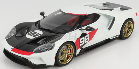 Gt-spirit Ford usa Gt N 98 2021 - Tribute 24h Daytona K.miles L.ruby 1966 1:18 White Carbon Red