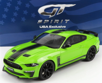 Gt-spirit Ford usa Mustang Coupe 5.0 R-spec Rhd 2020 1:18 Light Green Black