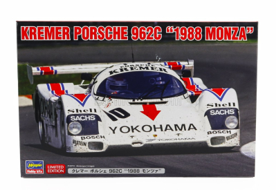 Hasegawa Porsche 962c Team Kremer N 10 Monza Racing 1988 1:24 /