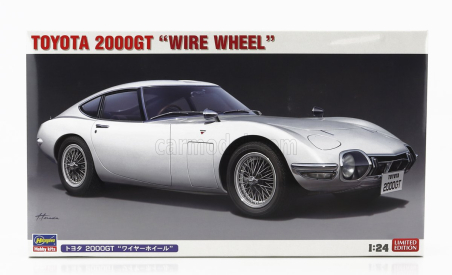 Hasegawa Toyota 2000gt Coupe drôtené kolesá 1967 1:24 /