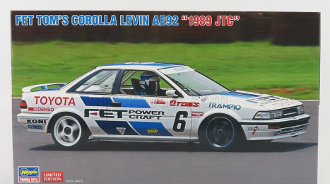 Hasegawa Toyota Corolla Levin (ae92) N 6 Jtc Sezóna 1989 1:24 /