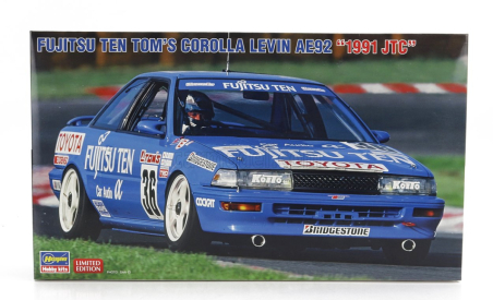 Hasegawa Toyota Corolla Levin Ae92 Team Fujitsu Ten N 36 Jtc Sezóna 1991 H.hogawa 1:24 /