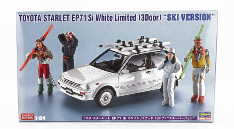 Hasegawa Toyota Starlet Ep71 Si Ski verzia 1987 1:24 /