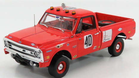 Highway61 Chevrolet C-10 350 N 40 Pick-up Baja 1969 1:18 Červená