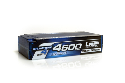 HV LCG Modified Shorty GRAPHENE-4 4600mAh Hardcase Akku - 7.6V LiPo - 120C/60C