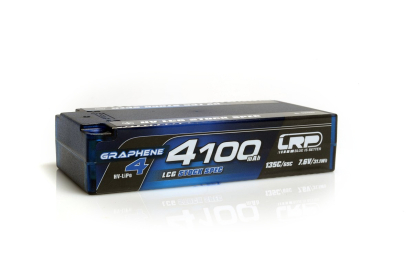 HV LCG Stock Spec Shorty GRAPHENE-4 4100mAh Hardcase Akku - 7.6V LiPo - 135C/65C