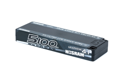 HV LCG ULTRA Stock Spec GRAPHENE-4.1 5100mAh Hardcase Battery - 7.6V LiPo - 135C/65C