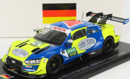 Iskrový model Audi A5 Rs5 Team Audi Sport Phoenix N 99 Season Dtm 2020 M.rockenfeller 1:43 Modrozelená