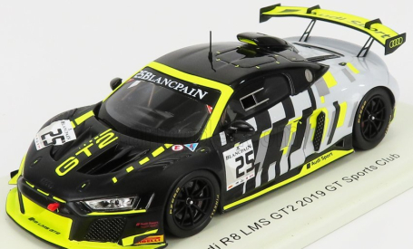 Iskrový model Audi R8 Lms Gt2 Team Audi Sport N 25 2019 1:43 Black Silver