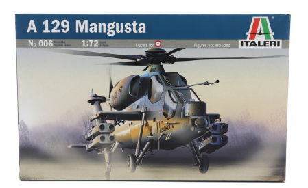 Italeri Agusta westland A129 Mangusta Helicopter Military 1983 1:72 /