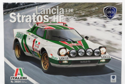 Italeri Lancia Stratos Hf Alitalia N 1 Winner Rally Montecarlo 1977 S.munari - S.maiga + Stratos Hf Street Version 1974 1:24 /