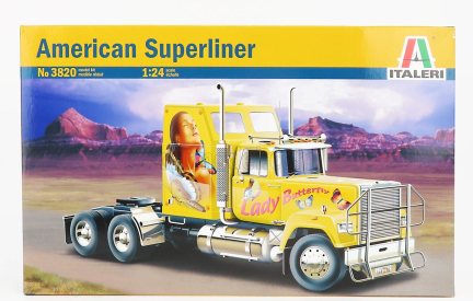 Italeri Mack American Superliner Tractor Truck 3-assi 1979 1:24 /