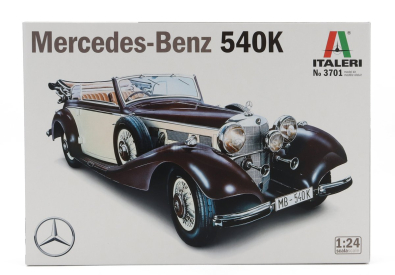 Italeri Mercedes Benz 540k Cabriolet Open 1939 1:24 /