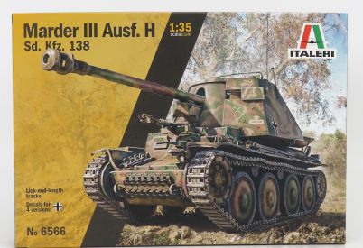 Italeri Tank Marder Iii Ausf. H Military 1945 1:35