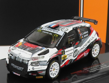 Ixo-models Citroen C3 Rally2 N 2 Winner Rally Condroz 2021 S.lefebvre - R.jamoul 1:43 Biela Červená Sivá