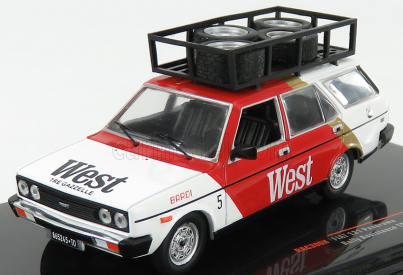 Ixo-models Fiat 131 Panorama Assistance Rally Team West 1979 1:43 Biela červená