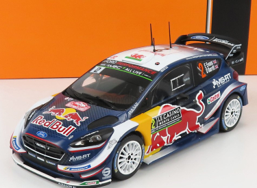 Ixo-models Ford england Fiesta Wrc Red Bull N 2 Rally Montecarlo 2018 E.evans - D.barrit 1:24 Modrá žltá červená