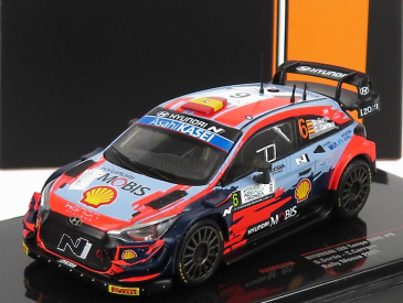 Ixo-models Hyundai I20 Coupe Wrc Mobis N 6 Rally Monza 2021 D.sordo - C.carrera 1:43 2 Tones Blue Red