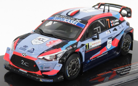 Ixo-models Hyundai I20 Coupe Wrc N 7 Rally Sardegna 2020 P.l.loubet - V.landais 1:43 Svetlo modrá červená čierna