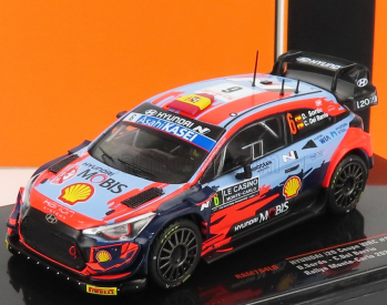 Ixo-models Hyundai I20 Wrc Coupe Mobis N 6 Rally Montecarlo 2021 D.sordo - C.del Barrio 1:43 2 Tones Blue Red