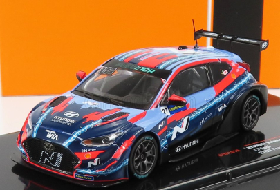 Ixo-models Hyundai Veloster N 27 Etcr Sezóna 2021 L.filippi 1:43 2 Tóny Modrá červená