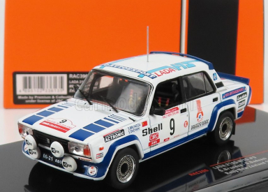 Ixo-models Lada fiat 2105 Vfts N 9 Rally Nový Zéland 1985 S.brundza - A.dadvani 1:43 Biela Modrá