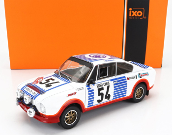 Ixo-models Škoda 130rs Team Škoda (nočná verzia) N 54 Rally Montecarlo 1977 Svatopluk Kvaizar - Jiří Kotek 1:24 Biela modrá červená