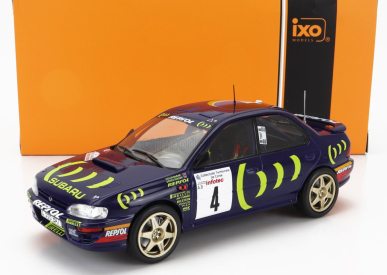 Ixo-models Subaru Impreza 555 Repsol N 4 Rally Tour De Corse 1995 C.mcrae - D.ringer 1:24 Modrá Žltá