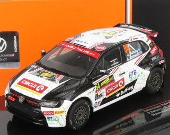 Ixo-models Volkswagen Polo Gti R5 N 54 Rally Wales 2019 O.solberg - A.johnston 1:43 Biela čierna červená