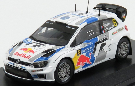 Ixo-models Volkswagen Polo R Wrc Team Volkswagen Motorsport N 8 Rally Finland 2013 S.ogier - J.ingrassia 1:43 Biela Modrá Šedá