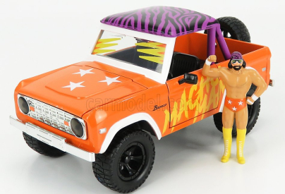 Jada Ford usa Bronco s figúrkou Macho Man Randy Savage 1973 1:24 Orange