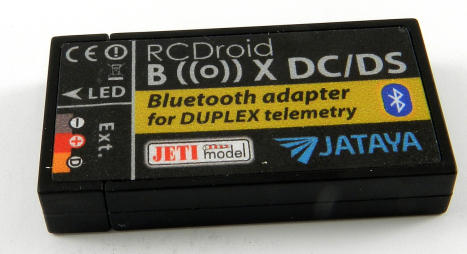 JETI RC DROID - Bluetooth adaptér Duplex/Android - DC/DS