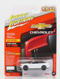 Johnny lightning Chevrolet Corvette Zl1 Cabriolet 2013 1:64 biela čierna