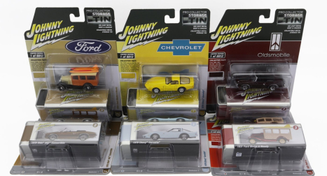 Johnny lightning Chevrolet Set Assortment 6 kusov 1:64 Rôzne