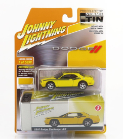 Johnny lightning Dodge Challenger Coupe 2010 1:64 žltá