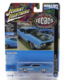 Johnny lightning Ford usa Torino Cobra Coupe 1971 1:64 Modrá čierna