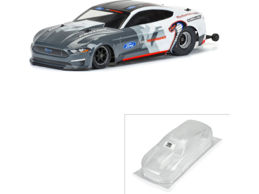 Karoséria Pro-Line 1:16 21 Mustang Cobra Jet nelakovaná: Losi Mini Drag