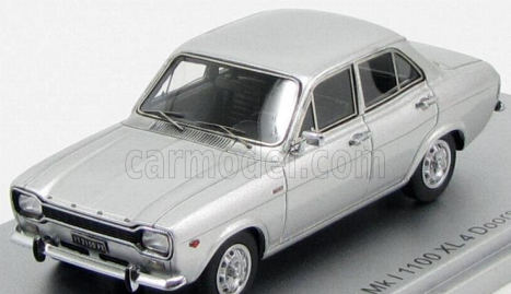 Kess-model Ford england Escort Mki 1100xl Lhd 4-dvere 1973 1:43 Strieborná