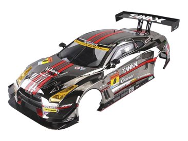 Killerbody 1:10 Gainer Tanax GT-R Nismo (R35) strieborná