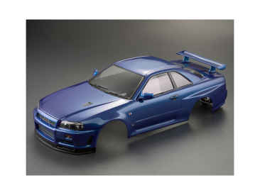 Killerbody 1:10 Nissan Skyline R34 modrý