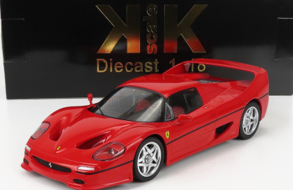 Kk-scale Ferrari F50 Hard-top 1995 1:18 Červená